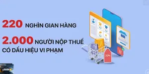 Hà Nội phát hiện hơn 2.000 vụ trốn thuế trong kinh doanh online