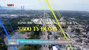 Năng động phương Nam: Ninh Thuận - Tổng thu ngân sách 10 tháng đạt 96%