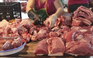 Chuỗi ngành hàng thịt lợn bất ổn vì giá tăng cao