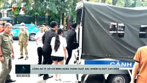 Công an TP. Hồ Chí Minh hoàn thành xuất sắc đợt cao điểm