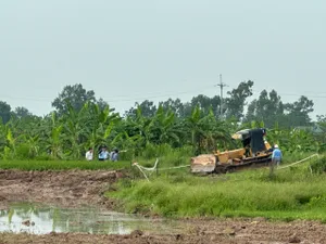 Phúc Yên cưỡng chế thu hồi đất 4 hộ dân tại dự án Khu đô thị mới Tiền Châu