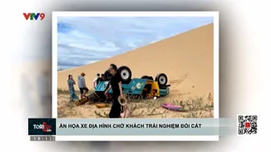 Nguy hiểm từ xe trải nghiệm đồi cát