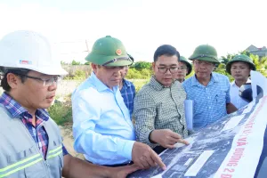 Dự án Đường ven biển và cầu Nhật Lệ 3 tại Quảng Bình vẫn còn vướng mặt bằng