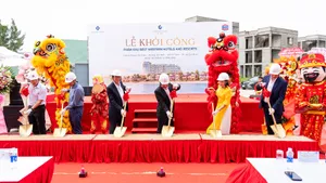 Khởi công phân khu đầu tiên của tổ hợp nghỉ dưỡng Charm Resort Hồ Tràm
