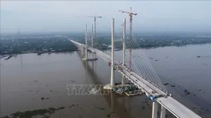Đồng Tháp: Hoàn thành dự án cầu Rạch Miễu 2
