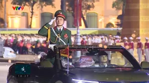 Hình ảnh đẹp từ đêm tổng hợp luyện diễu binh diễu hành