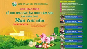 Lâm Sơn tổ chức Lễ hội trái cây, ẩm thực chào mừng Quốc khánh 2/9