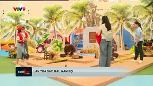 Lan tỏa sắc màu Nam bộ tại triển lãm 80 năm thành tựu đất nước