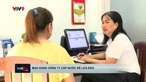 Mạo danh công ty cấp nước để lừa đảo