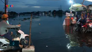 Ngập ngay bên cạnh công trình chống ngập ngàn tỷ