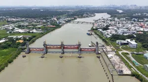 Cận cảnh dự án chống ngập 10 ngàn tỷ chuẩn bị khởi động lại