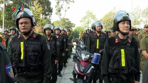 Ra quân đảm bảo an ninh trật tự dịp tết Bính Ngọ