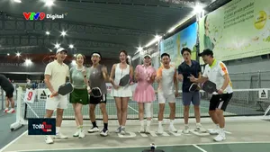 Nghệ sĩ hào hứng tập luyện cho giải VTV9 Pickleball Open