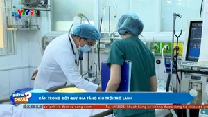 Số ca đột quỵ tăng khi trời trở lạnh