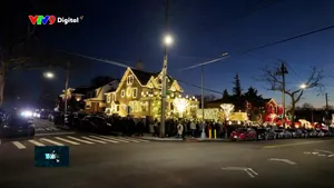 Khu phố đón năm mới đặc biệt nhất New York