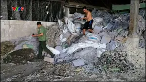 Triệt phá đường dây đổ trái phép 20.000 tấn chất thải