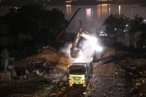 Đồng thuận cao, Hà Nội sắp hoàn tất bàn giao mặt bằng dự án cầu Trần Hưng Đạo