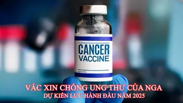 Vaccine chống ung thư của Nga dự kiến lưu hành đầu năm 2025