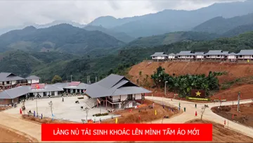Làng Nủ được khoác "áo mới"