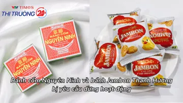 Vì sao cơ sở bánh cốm Nguyên Ninh, bánh Jambon Thanh Hương bị dừng hoạt động?