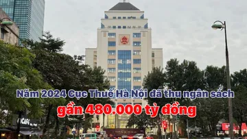 Cục Thuế Hà Nội đã thu ngân sách gần 480.000 tỷ đồng