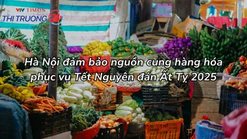 Hà Nội đảm bảo nguồn cung hàng hóa phục vụ Tết Nguyên đán Ất Tỵ 2025