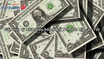 Gần nửa tỷ USD kiều hối đổ về TP.HCM dịp cận Tết