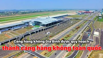 Cảng hàng không Gia Bình được quy hoạch thành cảng hàng không toàn quốc