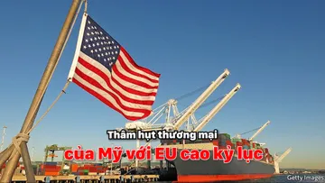 Thâm hụt thương mại của Mỹ với EU cao kỷ lục
