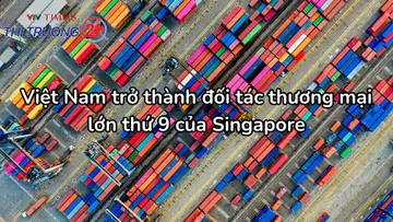 Việt Nam trở thành đối tác thương mại lớn thứ 9 của Singapore
