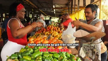 Chính phủ Cuba áp giá trần tạm thời với nông sản