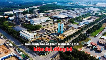 Nam Định: Sắp có thêm 4 khu công mới hiện đại, đồng bộ