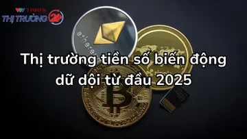 Thị trường tiền số biến động dữ dội từ đầu 2025