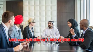 UAE cam kết đầu tư 1.400 tỷ USD vào Mỹ