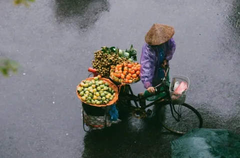 Những “cô hàng rong” mang theo cả mùa thu Hà Nội