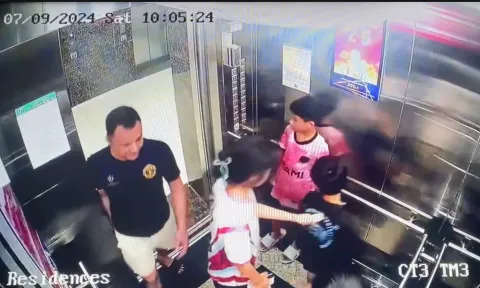 Điều tra vụ cô gái bị sàm sỡ trong thang máy chung cư ở Thanh Trì
