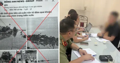 Xử lý quản trị viên nhóm Facebook ''Đông Anh News''