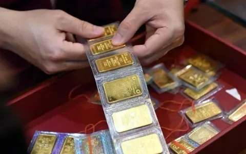 Giá vàng miếng tăng 1,5 triệu đồng/lượng