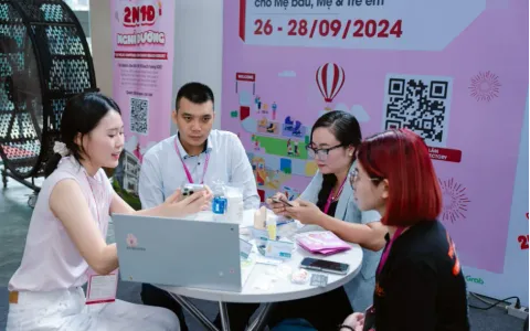Khai mạc triển lãm quốc tế sản phẩm và dịch vụ cho mẹ bầu, mẹ và trẻ em 2024
