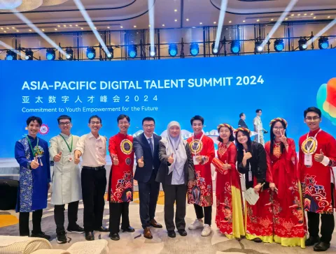 6 sinh viên Việt Nam xuất sắc tham dự Hội nghị Thượng đỉnh Nhân tài Số APAC 2024