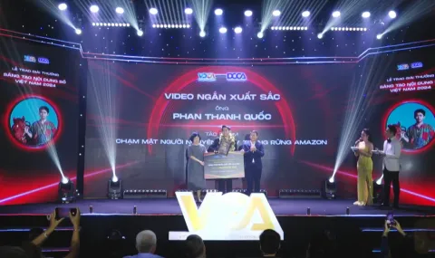 Công bố 12 Giải thưởng Sáng tạo Nội dung số Việt Nam 2024