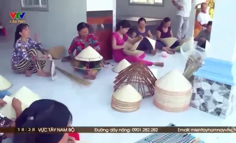 Nón lá Cần Thơ bền bỉ năm tháng
