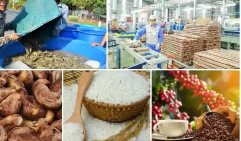Xuất khẩu nông lâm thủy sản sớm cán đích 55 tỷ USD