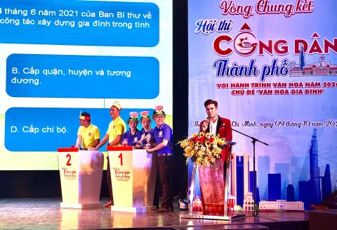 Chung kết Hội thi “Công dân thành phố và hành trình văn hóa 2024"