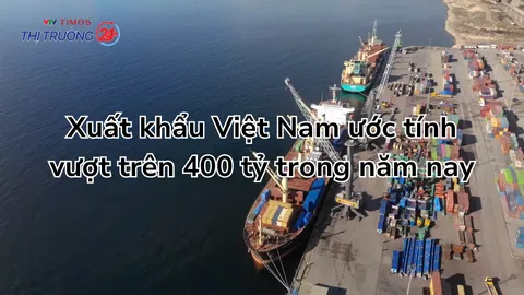 Xuất khẩu Việt Nam ước tính vượt trên 400 tỷ trong năm nay