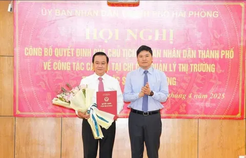 Giám đốc Sở Công Thương Hải Phòng kiêm giữ chức vụ Chi cục trưởng Chi cục Quản lý thị trường