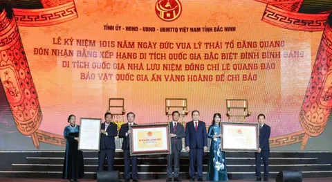 Lễ kỷ niệm 1015 năm ngày đăng quang của Đức vua Lý Thái Tổ: Vang vọng hào khí Lý Triều giữa lòng đất Kinh Bắc