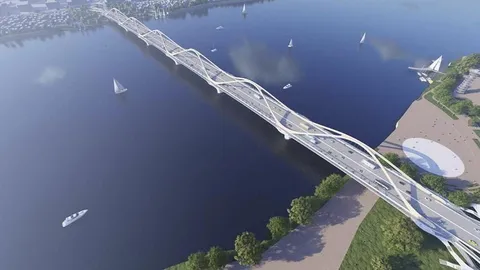 Bố trí đất triển khai cầu Trần Hưng Đạo trong năm 2025