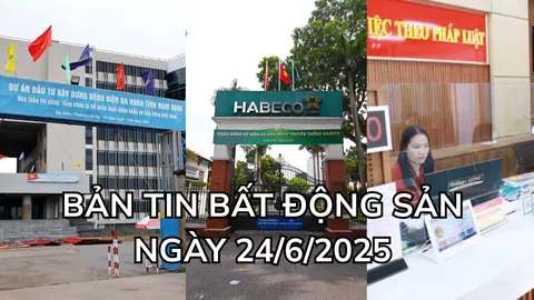 Bản tin Bất động sản ngày 24/6