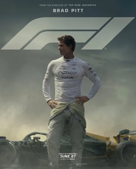 “F1” - bom tấn đua xe sắp “cán mốc” rạp chiếu với Brad Pitt cực ngầu, lấy cảm hứng từ “Top Gun”